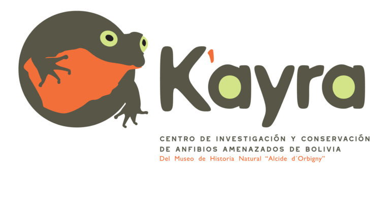 Through the Stiftung Artenschutz, the German zoos and especially the Aquazoo Löbbecke Museum in Düsseldorf supported the local partners: Logo of the project partner K'ayra Center as well as ...