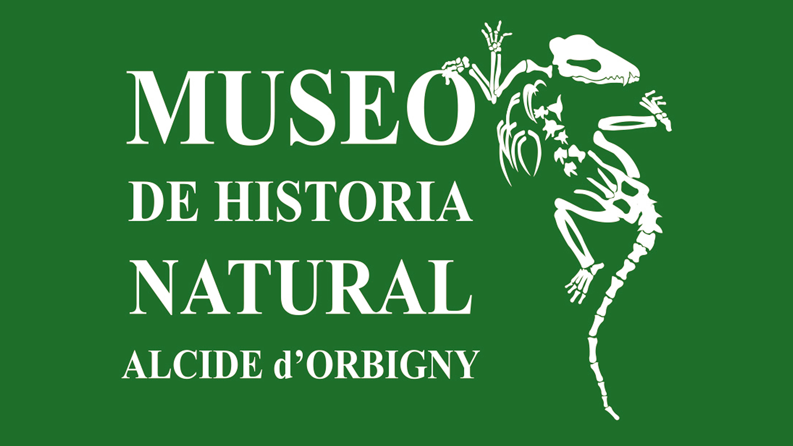 ... the logo of the project partner Museo de Historia Natural Alcide d'Orbigny.